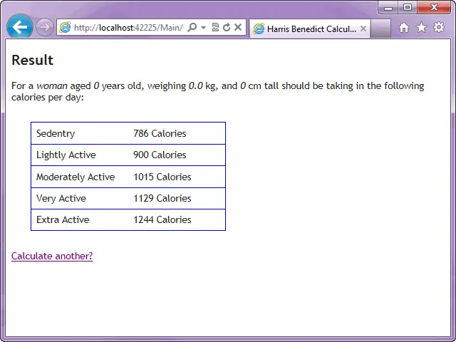 1 - Result without validation