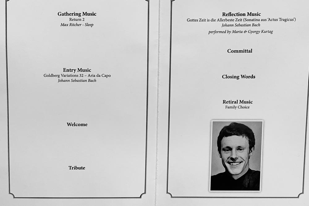 2 - Funeral Programme (inside)